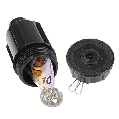 Hide a Key Cash Hidden Box Sprinkler Head Money Safe Outdoor Garden Yard Hiding Vault Case Waterproof Corrosion Impact Resistant